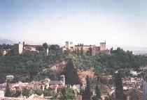Bild: Panoramablick über Alhambra in Granada Bild: Panoramablick über die Alhambra in Granada